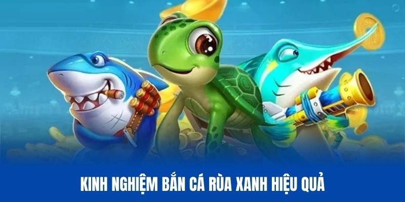 Nắm chắc trong tay bí kíp bắn cá Rùa xanh chuẩn cao thủ